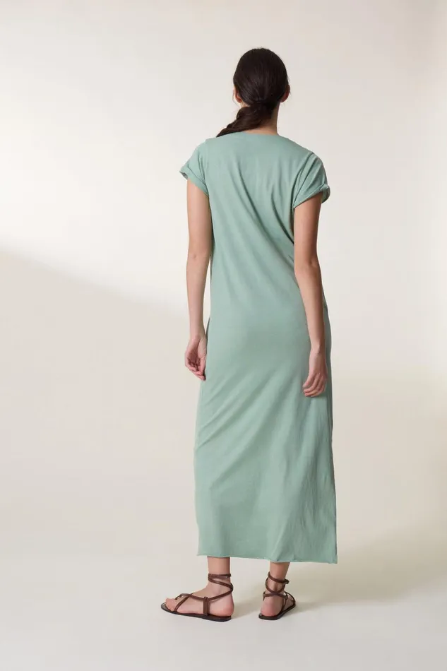 Dresses Women Leon and Harper Reinette Beads Dress Aqua