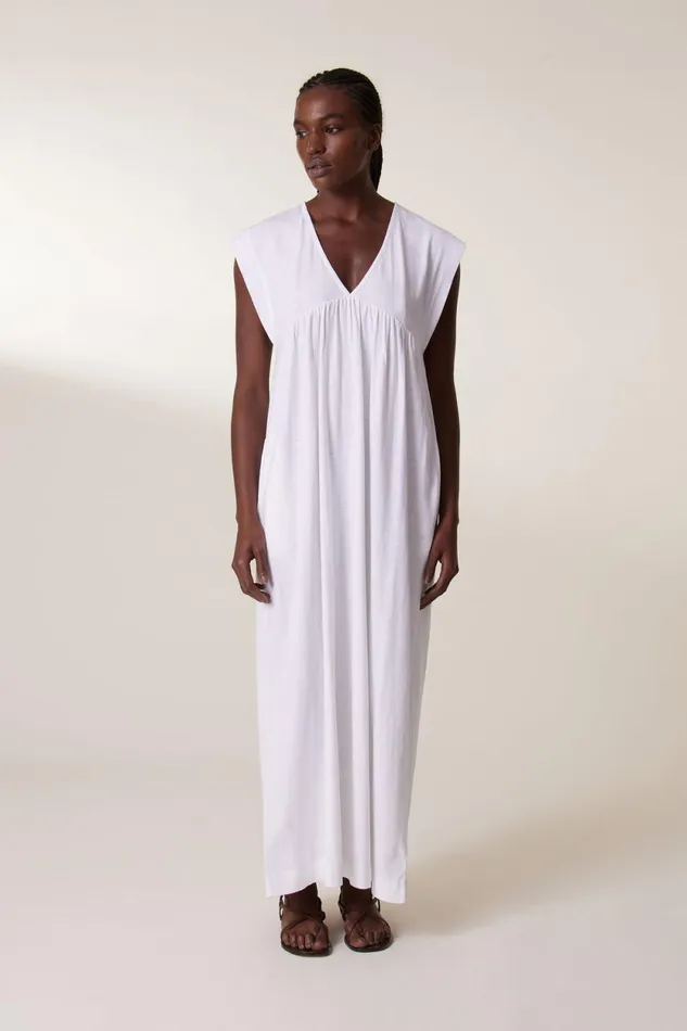 Dresses Women Leon and Harper Richard Plain Dress White