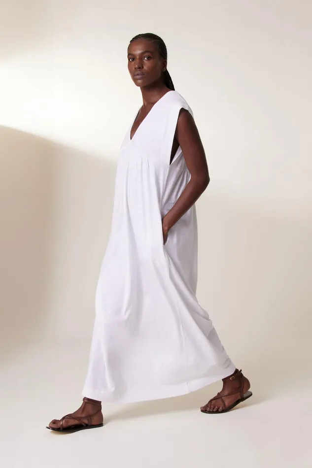 Dresses Women Leon and Harper Richard Plain Dress White
