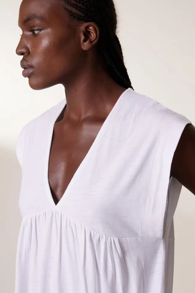 Dresses Women Leon and Harper Richard Plain Dress White