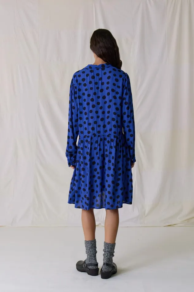 Dresses Women Leon and Harper Robbie Spot Dress Blue