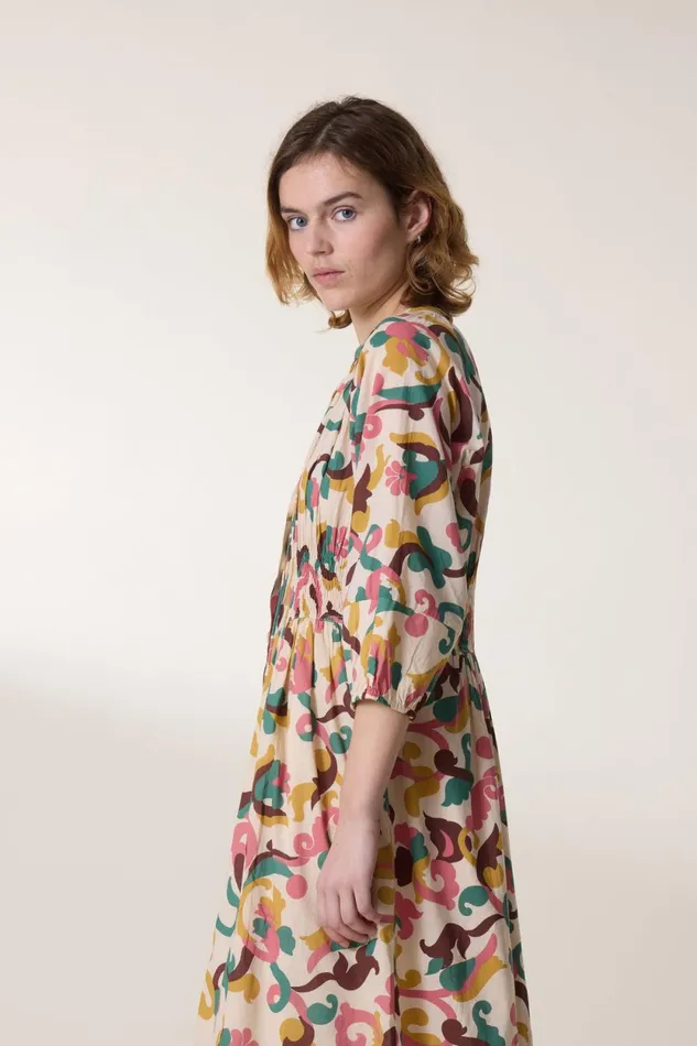 Dresses Women Leon and Harper Roudy Patch Dress Vanilla