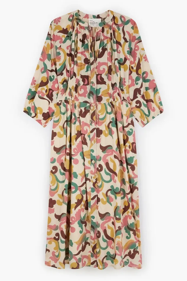 Dresses Women Leon and Harper Roudy Patch Dress Vanilla