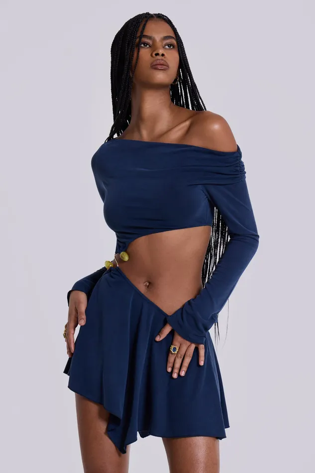 Dresses Women Shop Dera Asymmetric Cut Out Mini Dress Jaded London