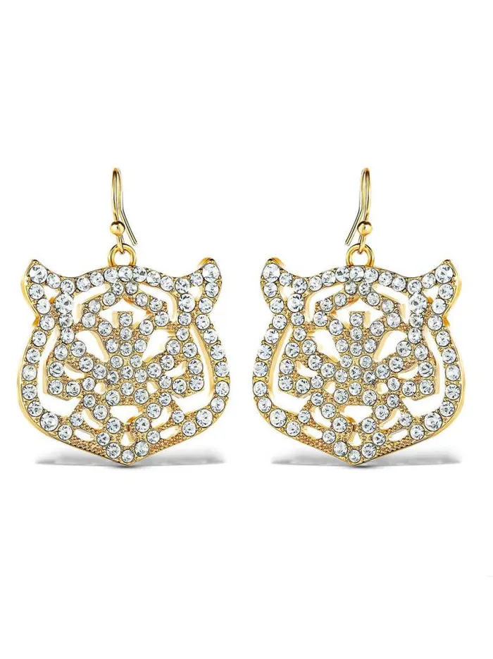 Earrings Accessories Jessica Simpson Tiger Drop Earrings