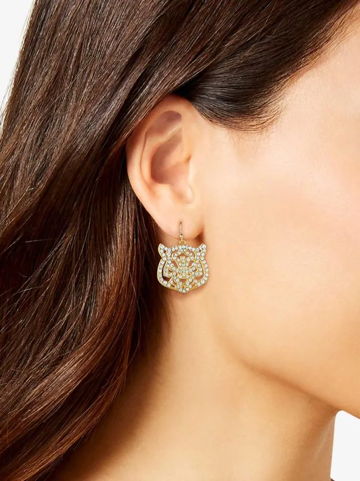 Earrings Accessories Jessica Simpson Tiger Drop Earrings