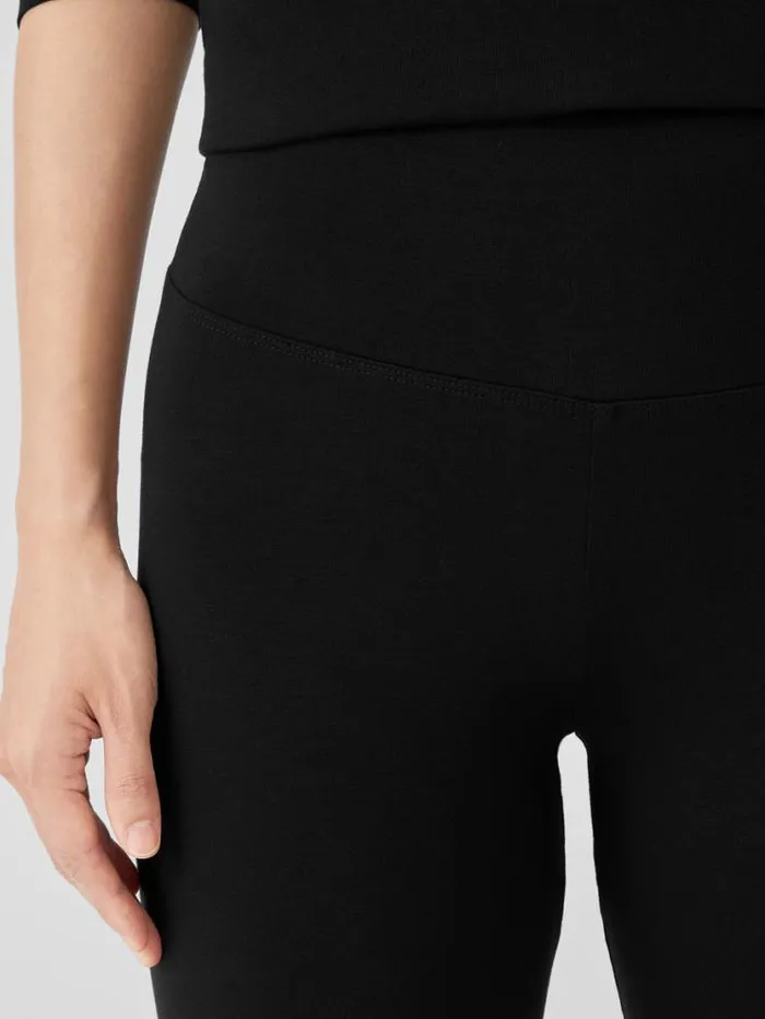 Eileen Fisher Pants Shorts and Jumpsuits Stretch Jersey Knit Leggings Black 8211 Shop