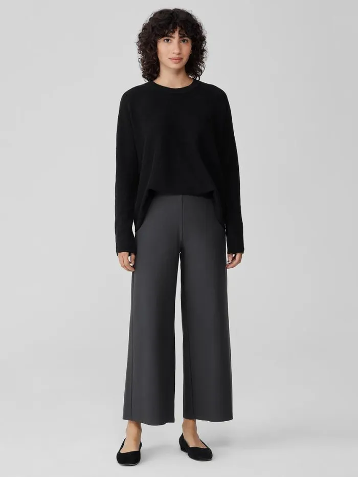 Eileen Fisher Pants Shorts and Jumpsuits Washable Stretch Crepe WideLeg Pant Graphite 8211 Shop Eileen Fisher Pants Shorts and Jumpsuits Washable Stretch Crepe WideLeg Pant Graphite 8211 Shop