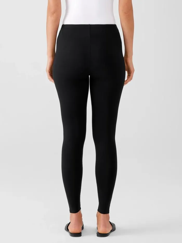 Eileen Fisher Petite Stretch Jersey Knit Leggings Black 8211 Shop