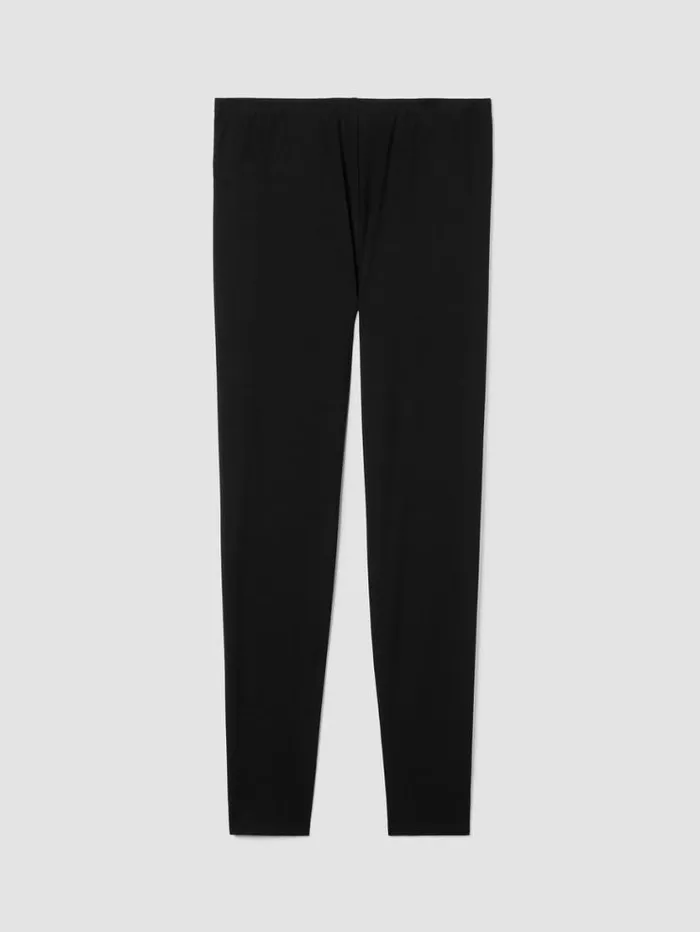Eileen Fisher Petite Stretch Jersey Knit Leggings Black 8211 Shop