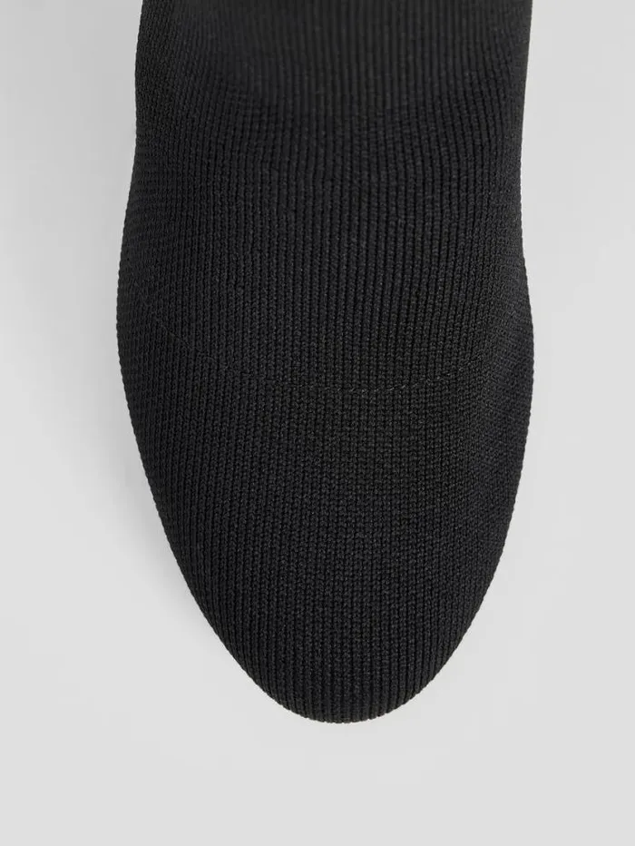 Eileen Fisher Shoes Ophelia Recycled Stretch Knit Boot Black 8211 Shop