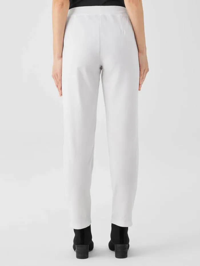 Eileen Fisher Sweaters and Cardigans Washable Stretch Crepe Pant White 8211 Shop