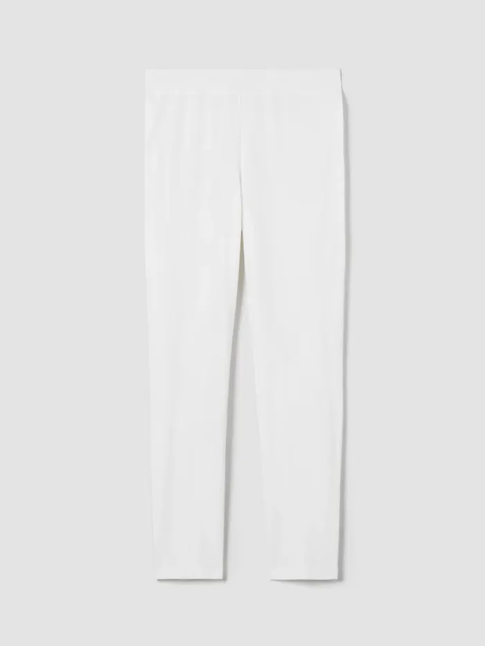 Eileen Fisher Sweaters and Cardigans Washable Stretch Crepe Pant White 8211 Shop