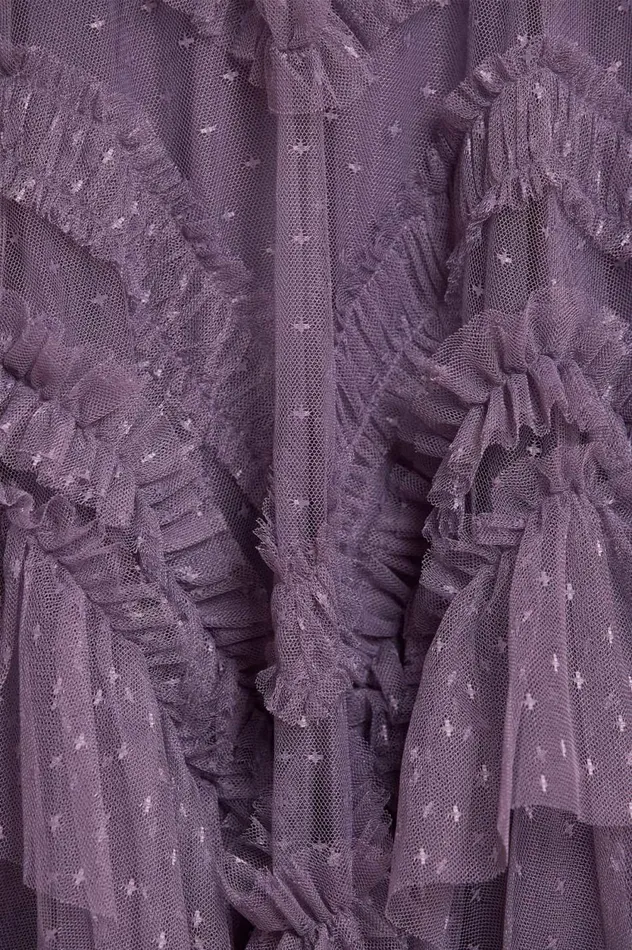 Elia Long Sleeve Gown Purple Women Needle and Thread Dresses