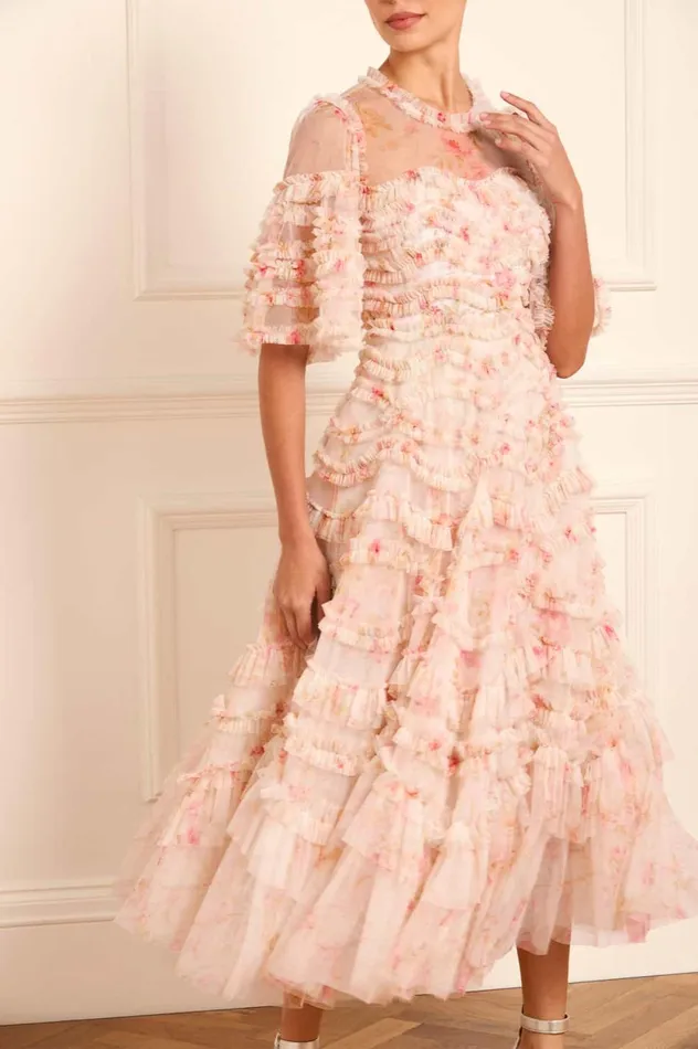Enchanted Garden Bronte Ballerina Dress Multi Women Needle and Thread Dresses