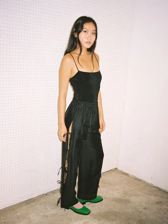 Evelyn Tie Pant Black Organza Women Bottoms Lisa Says Gah Evelyn Tie Pant Black Organza Women Bottoms Lisa Says Gah