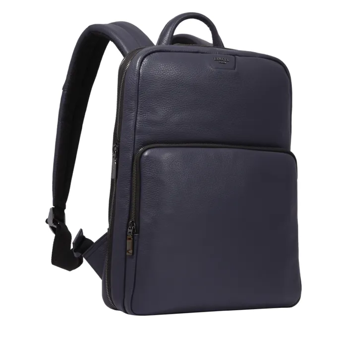 Expendable Backpack Navy Blue Men Lancel Backpacks Expendable Backpack Navy Blue Men Lancel Backpacks