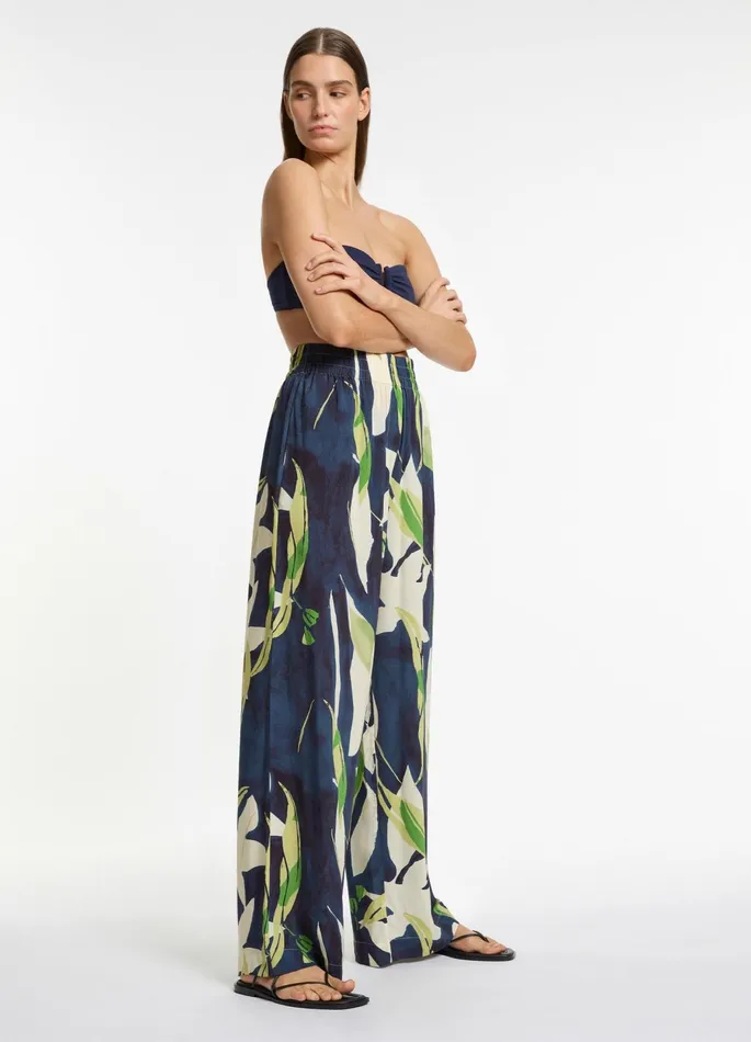 Fauna Wide Leg Pant Ink Women JETS Australia Pants and Shorts
