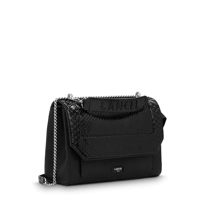 Flap Bag With Handle Black Women Lancel The Exotics Flap Bag With Handle Black Women Lancel The Exotics