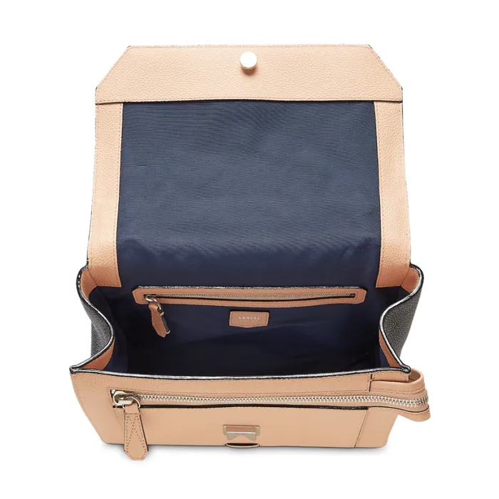 Flap Bag With Handle Pollennudeblack Women Lancel The Exotics Flap Bag With Handle Pollennudeblack Women Lancel The Exotics