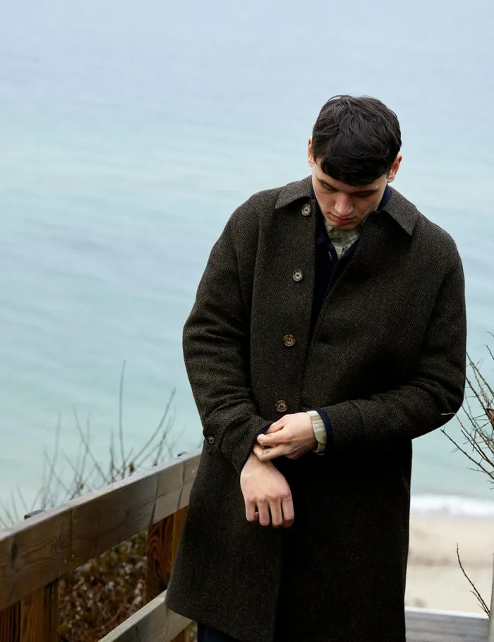 Fort Jackets SHELTER WOOL LONG COAT Blackarmy 8211 Men Fort Jackets SHELTER WOOL LONG COAT Blackarmy 8211 Men