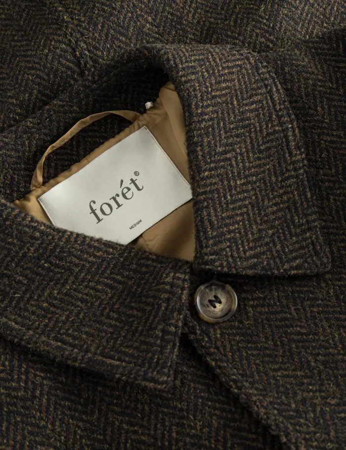 Fort Jackets SHELTER WOOL LONG COAT Blackarmy 8211 Men Fort Jackets SHELTER WOOL LONG COAT Blackarmy 8211 Men
