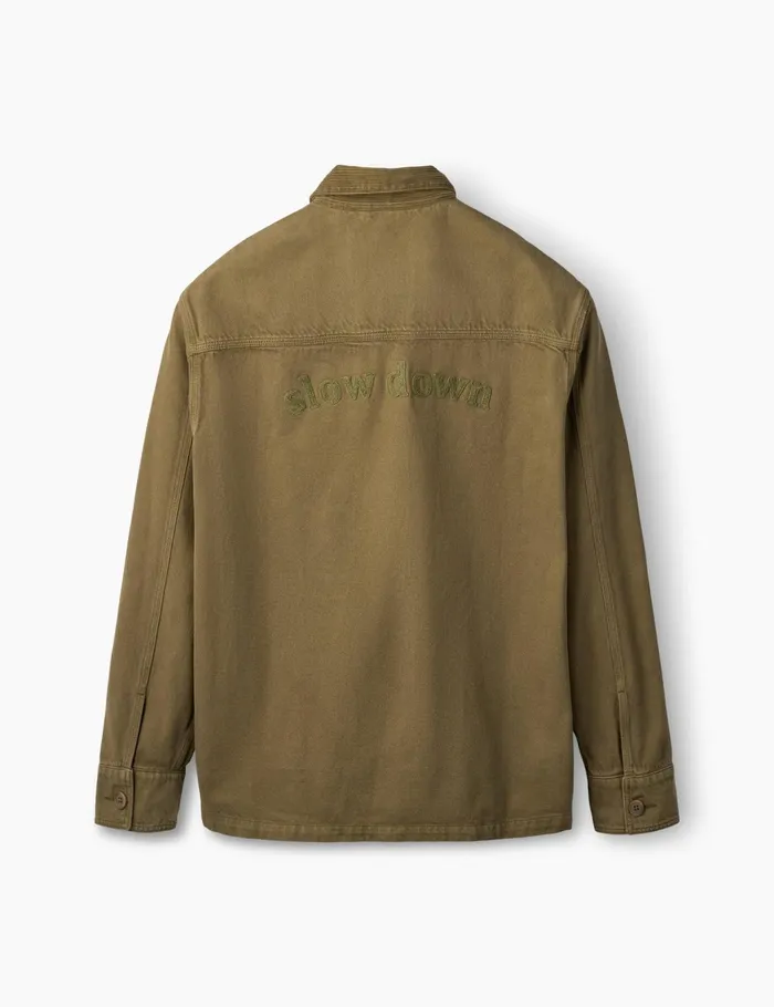 Fort Overshirts FORT X KLEMAN OVERSHIRT Army 8211 Men Fort Overshirts FORT X KLEMAN OVERSHIRT Army 8211 Men