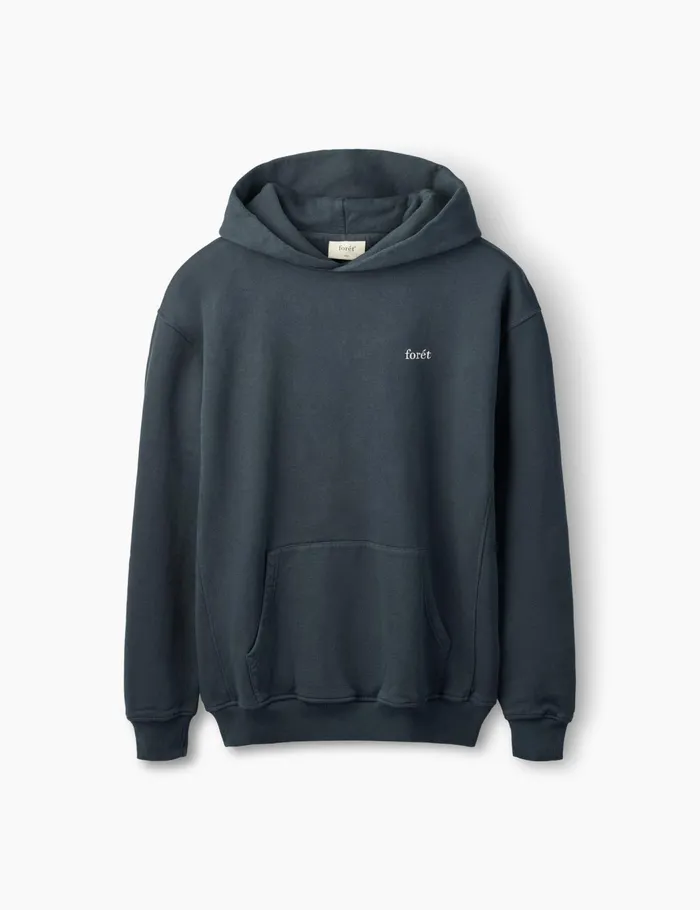 Fort Sweatshirts NOON HOODIE Navy 8211 Men