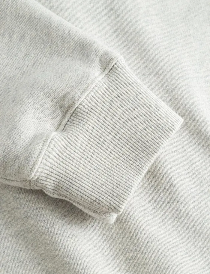 Fort Sweatshirts NOON SWEATSHIRT Snow Melange 8211 Men Fort Sweatshirts NOON SWEATSHIRT Snow Melange 8211 Men