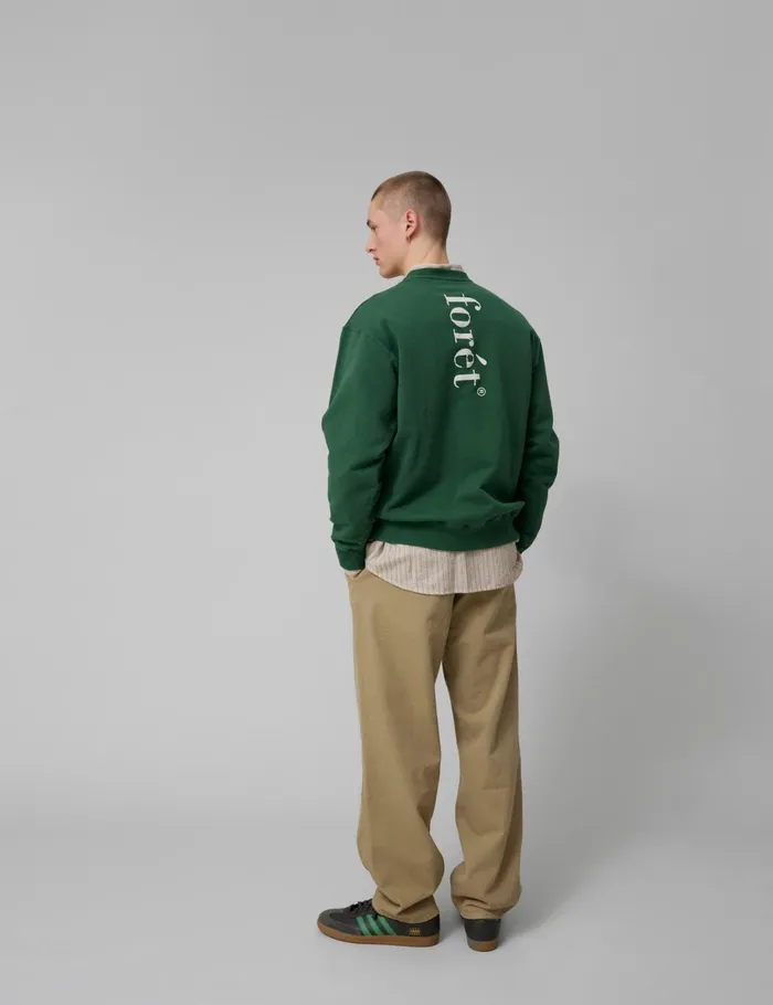 Fort Sweatshirts OCEAN SWEATSHIRT Greencloud 8211 Men Fort Sweatshirts OCEAN SWEATSHIRT Greencloud 8211 Men