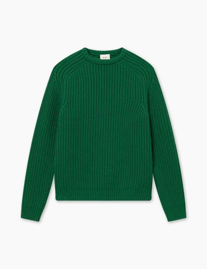 Fort Sweatshirts TRIP CHUNKY RIB KNIT Green 8211 Men