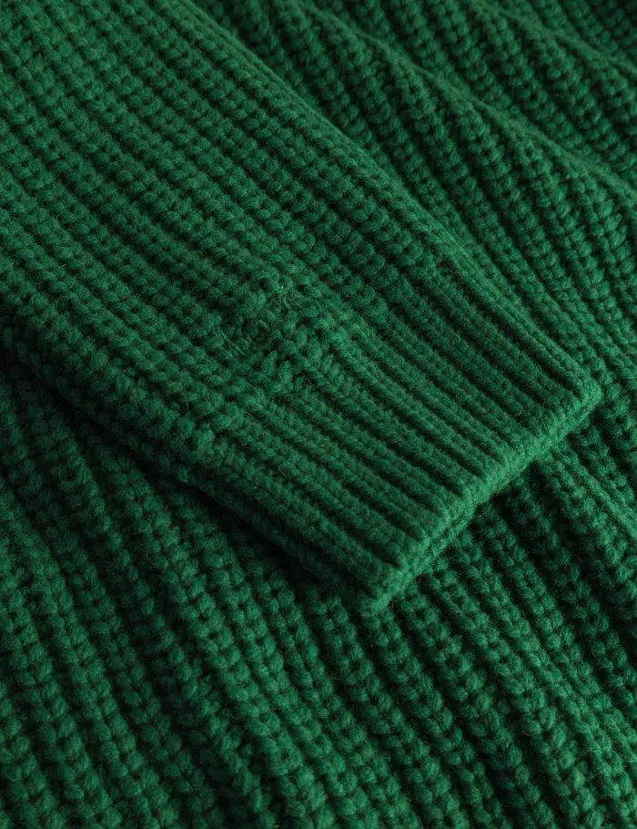 Fort Sweatshirts TRIP CHUNKY RIB KNIT Green 8211 Men Fort Sweatshirts TRIP CHUNKY RIB KNIT Green 8211 Men