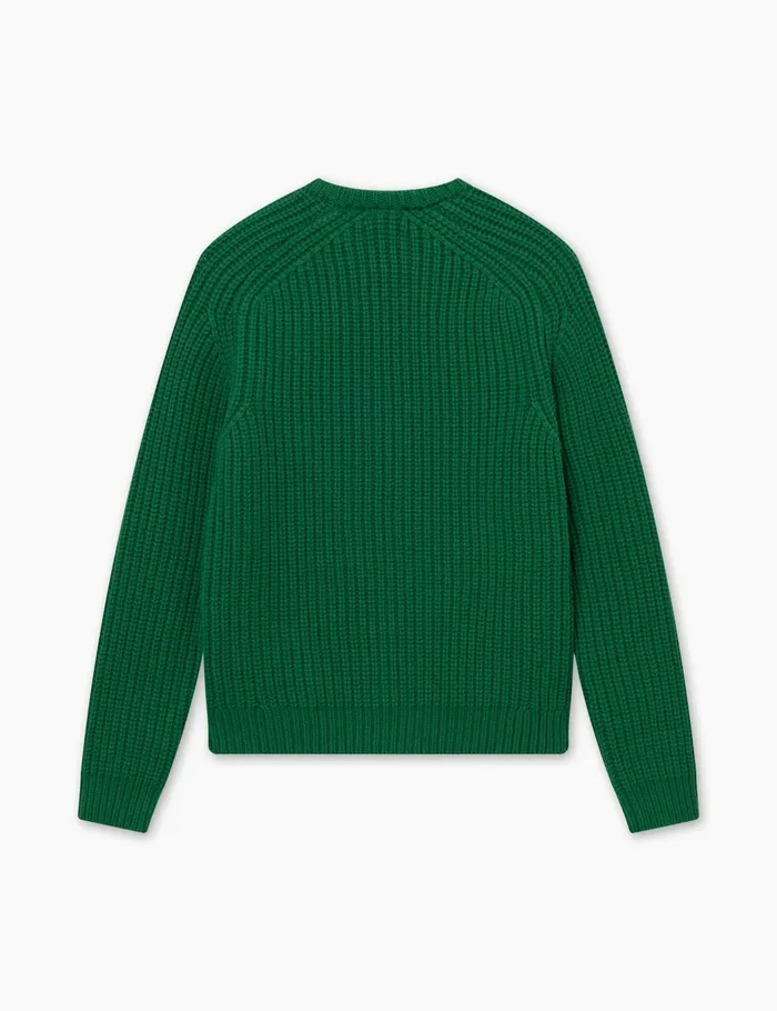 Fort Sweatshirts TRIP CHUNKY RIB KNIT Green 8211 Men Fort Sweatshirts TRIP CHUNKY RIB KNIT Green 8211 Men