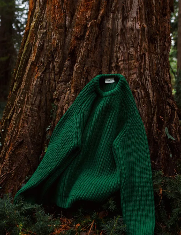 Fort Sweatshirts TRIP CHUNKY RIB KNIT Green 8211 Men Fort Sweatshirts TRIP CHUNKY RIB KNIT Green 8211 Men