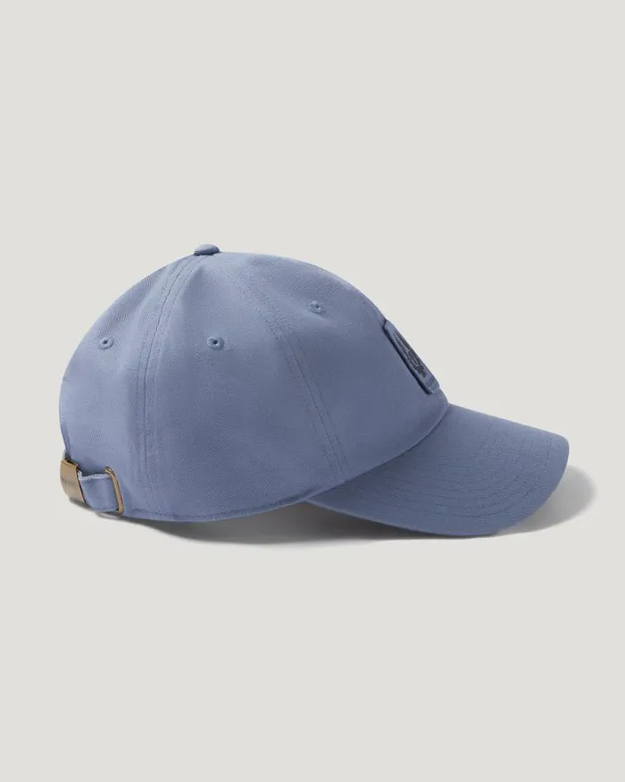 Hats Women Belstaff Phoenix Logo Cap Blue Flint