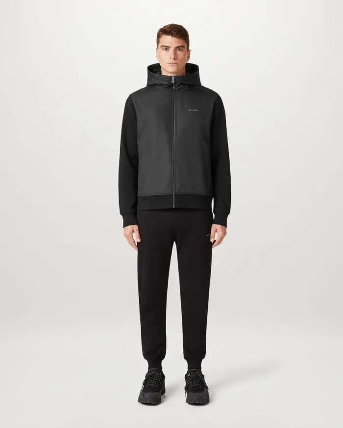 Hoodies and Sweatshirts Men Belstaff Alloy Zip Through Hoodie Black Hoodies and Sweatshirts Men Belstaff Alloy Zip Through Hoodie Black