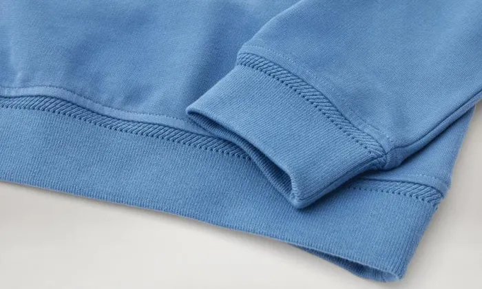 Hoodies and Sweatshirts Men Belstaff Belstaff Quarter Zip Sweatshirt Moonlight Blue Hoodies and Sweatshirts Men Belstaff Belstaff Quarter Zip Sweatshirt Moonlight Blue