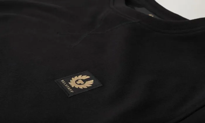 Hoodies and Sweatshirts Men Belstaff Belstaff Sweatshirt Black Hoodies and Sweatshirts Men Belstaff Belstaff Sweatshirt Black