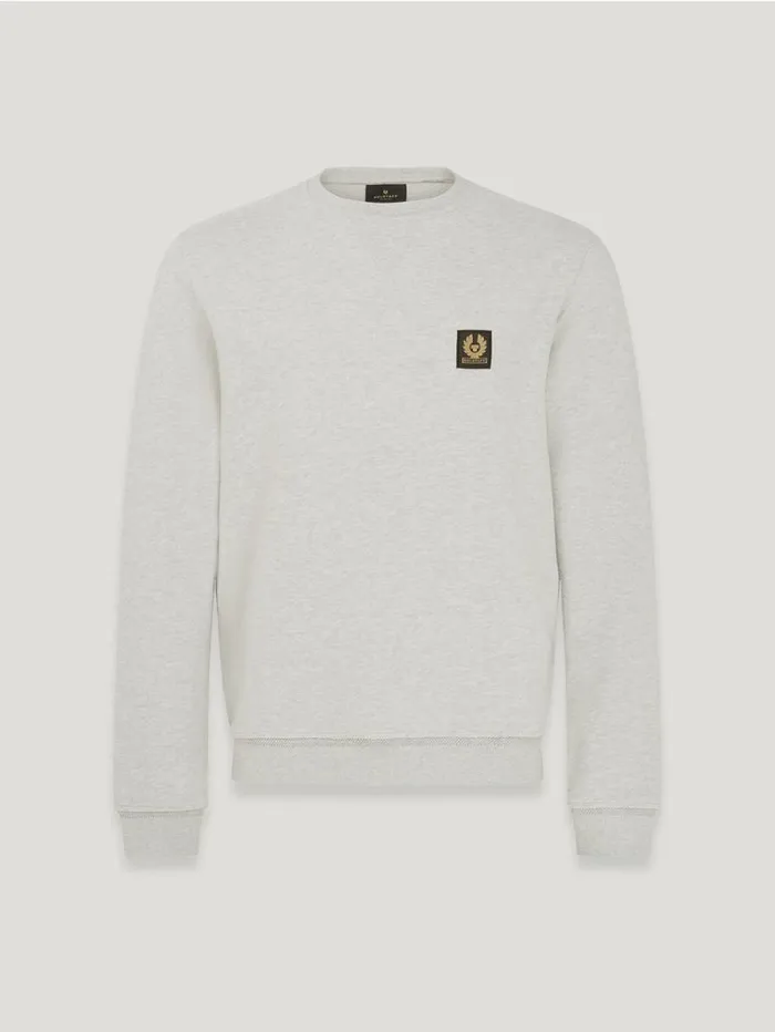 Hoodies and Sweatshirts Men Belstaff Belstaff Sweatshirt Old Silver Heather