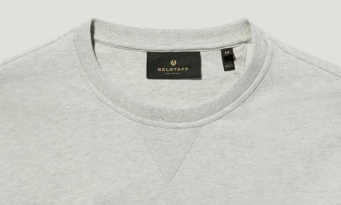 Hoodies and Sweatshirts Men Belstaff Belstaff Sweatshirt Old Silver Heather Hoodies and Sweatshirts Men Belstaff Belstaff Sweatshirt Old Silver Heather