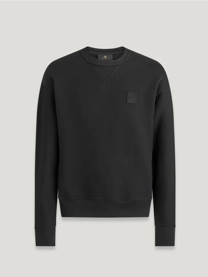 Hoodies and Sweatshirts Men Belstaff Hockley Sweatshirt Black