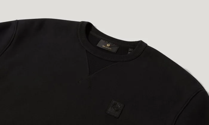 Hoodies and Sweatshirts Men Belstaff Hockley Sweatshirt Black