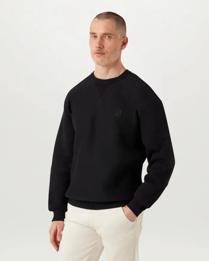 Hoodies and Sweatshirts Men Belstaff Hockley Sweatshirt Black