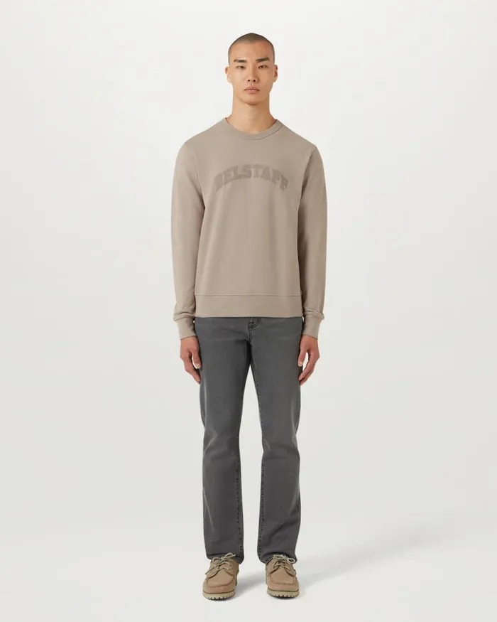 Hoodies and Sweatshirts Men Belstaff Training Sweatshirt Pumice Hoodies and Sweatshirts Men Belstaff Training Sweatshirt Pumice