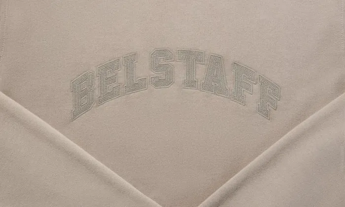 Hoodies and Sweatshirts Men Belstaff Training Sweatshirt Pumice Hoodies and Sweatshirts Men Belstaff Training Sweatshirt Pumice