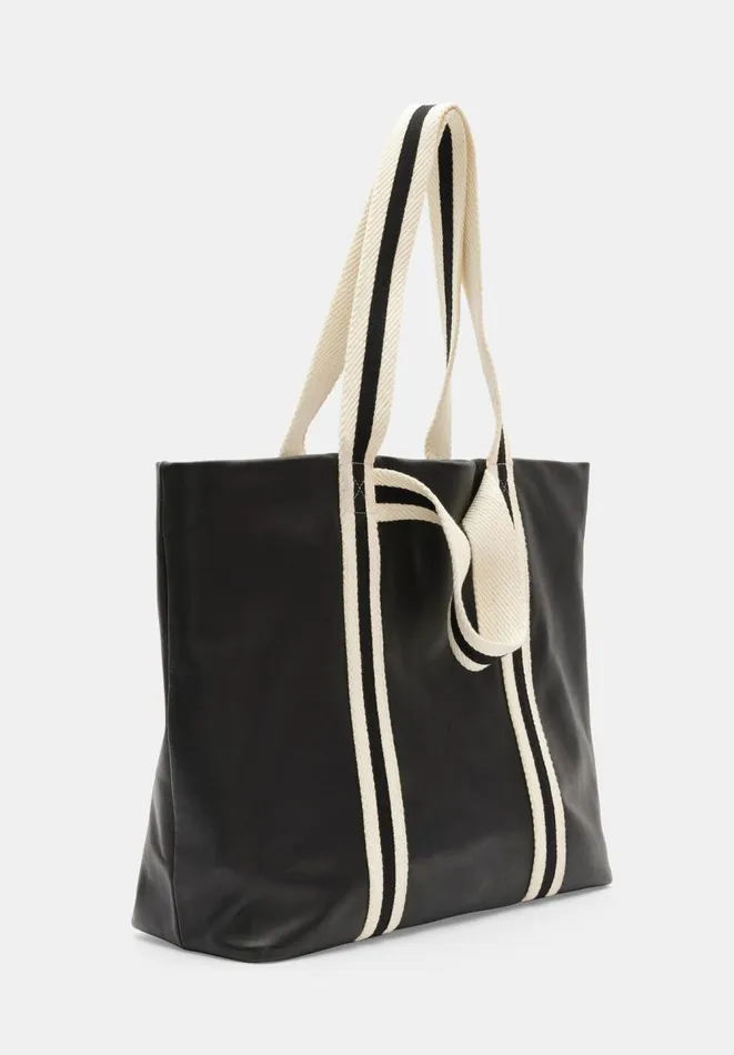 Hush Bags Women Marlon Oversized Leather Tote Bag Black Hush Bags Women Marlon Oversized Leather Tote Bag Black