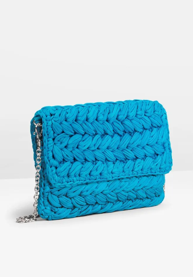 Hush Bags Women Pompano Clutch Bag Blue Hush Bags Women Pompano Clutch Bag Blue