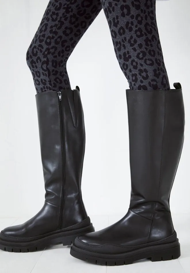 Hush Boots Women Regent Leather Boots Black Hush Boots Women Regent Leather Boots Black
