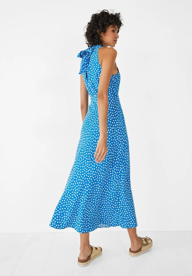 Hush Dresses Women Eliza Midi Dress Spot Bluewhite Hush Dresses Women Eliza Midi Dress Spot Bluewhite