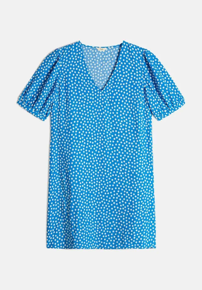 Hush Dresses Women Elsa Mini Shift Dress Spot Bluewhite Hush Dresses Women Elsa Mini Shift Dress Spot Bluewhite